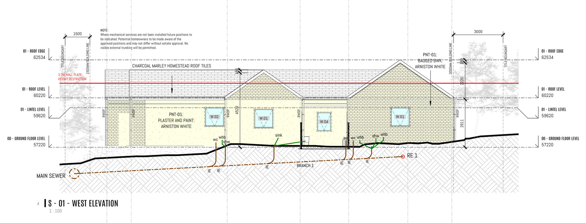 1718 W Elevation 1718 W Elevation