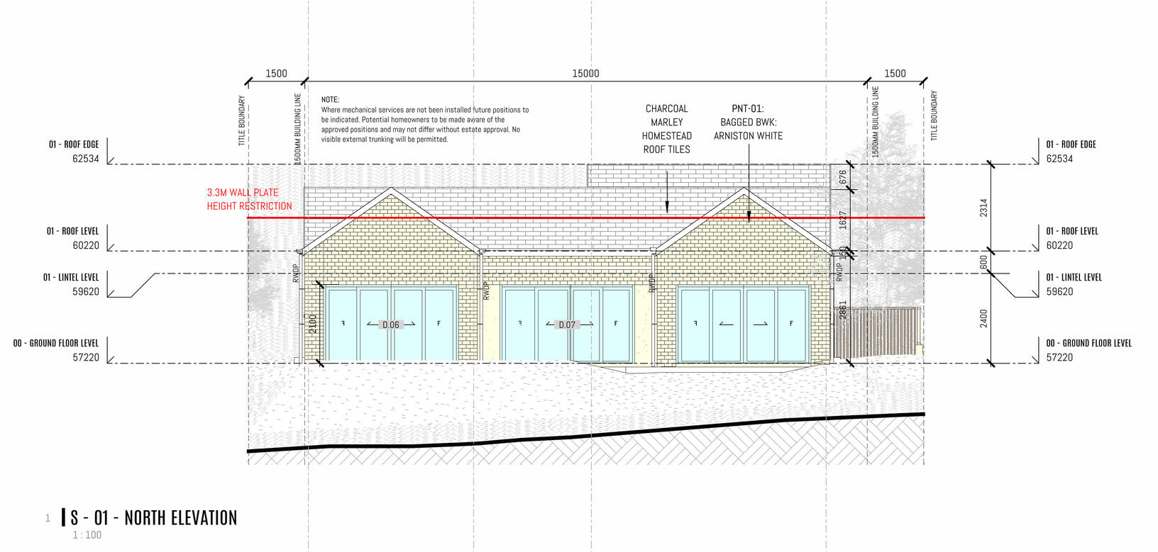 1718 N Elevation 1718 N Elevation