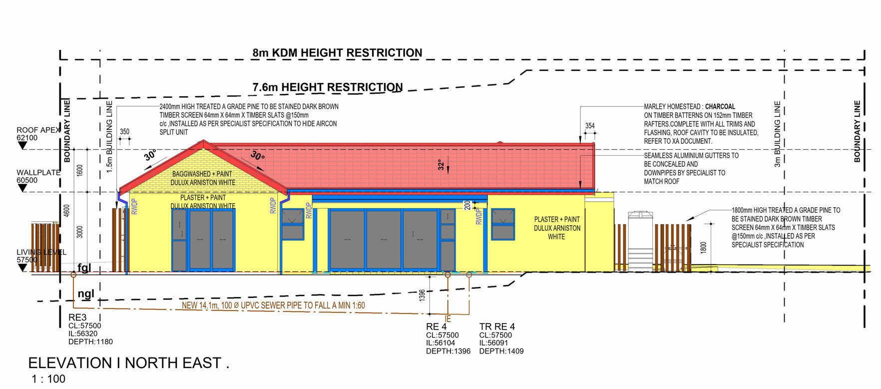 1700 NE Elevation 1700 NE Elevation